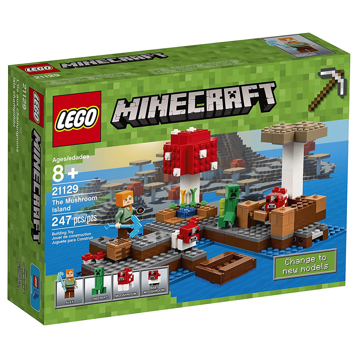 LEGO Minecraft: The Mushroom Island Set 21129